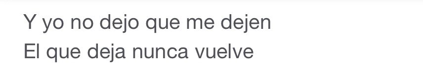 Como así que el que deja nunca vuelve?🤣
Falsa teoría.