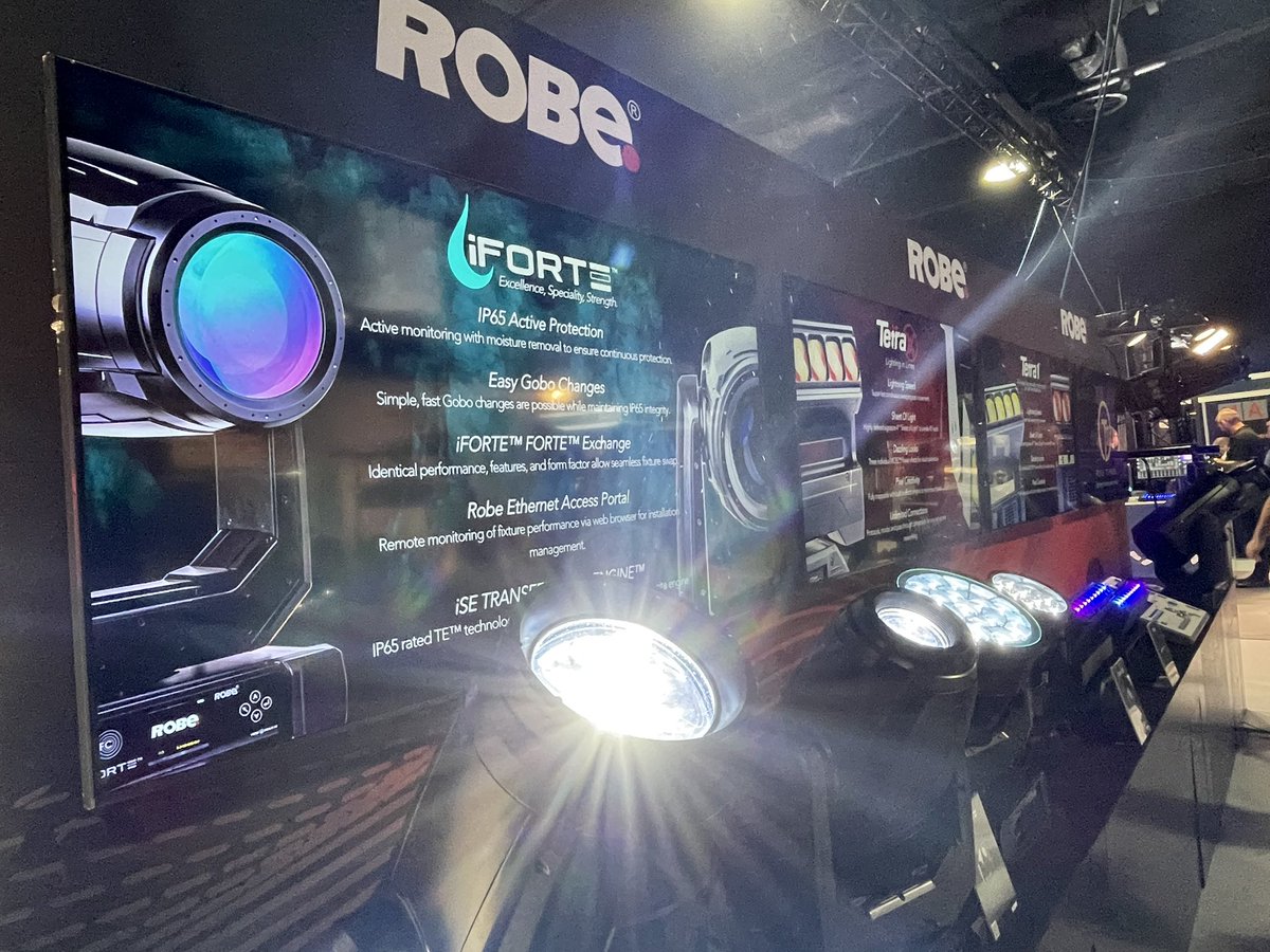 RobeAroundTheUK's tweet photo. It’s Showtime! 🤩#PLASALeeds 2023 is open! We look forward to seeing you on stand N-B30. Come and learn more about our iSeries range of  fixtures #iForte #iSpiider #iEsprite #iPainte #iBeam350 Doors open until 5pm! 

#robelighting #robearoundtheuk #plasa2023 https://t.co/Mh5Kklhqh8