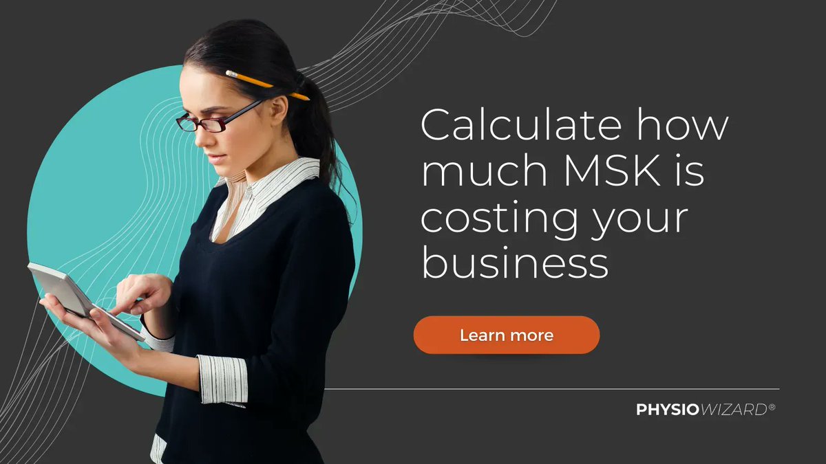 physiowizard's tweet image. Calling all health &amp;amp; wellbeing leads.  If you need to get a better grip on exactly how much MSK conditions (muscle, joint and back pain) are costing your business then it’s time to use our cost calculator to quantify the impact absenteeism is having: bit.ly/calculateMSKco…