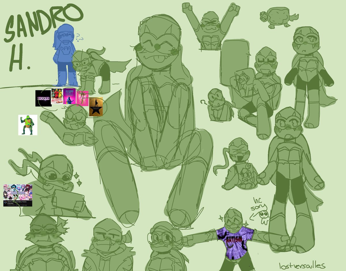 lostversailles's tweet photo. #sandrohamato #rottmnt was thinking of him https://t.co/LD0vfl8dAh