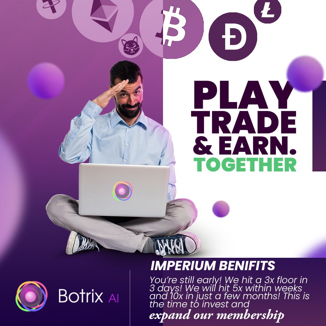 VicLindenmeyer's tweet photo. The best is about to begin…Botrix AI ‘s Learn2Trade… https://t.co/QiLAROs0A3