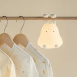 耳折れうさぎのナイトライトbyふわふわさん。本日もゆる~く営業。