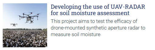 DanEvansol's tweet photo. 🥳Delighted to launch a new project @CranfieldUni this month, sponsored by @BomfordTrust

We've partnered up with SurveyAR Ltd, one of our @eagle_labs #startups, @candidobm from @Mizzou, Armando Marino from @StirUni &amp; @ibers_PROSOIL 

➡️https://t.co/hJrYnpDZBb

#UAV #Radar #Soil https://t.co/pzqecSiHAH