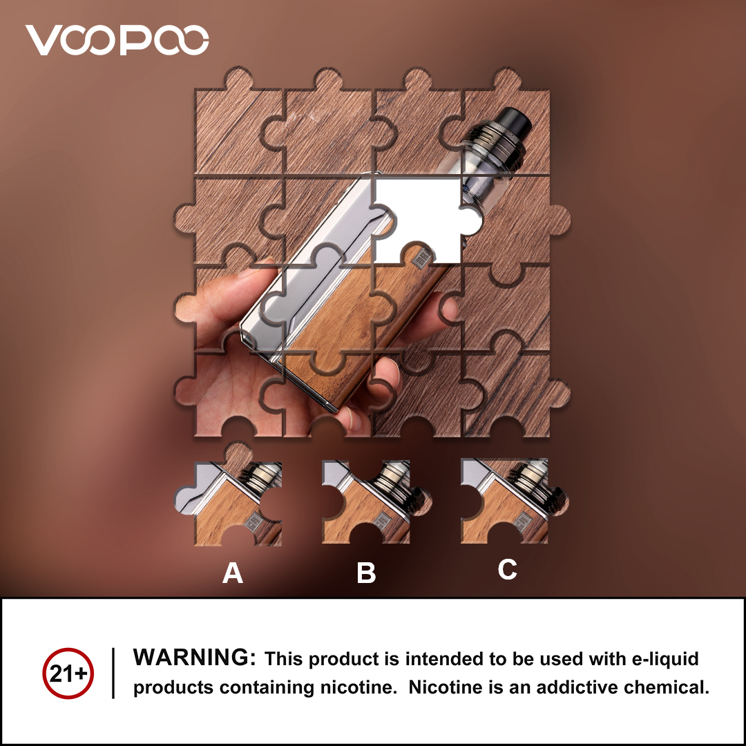 Find the missing piece of VOOPOO DRAG 4!🧩🧩🧩

What's your answer?🙌

#voopoo #voopoonewdrag #DragFamily  #voopoodrag #voopoodragfamily #voopoodrag4 #drag4 #drag3 #drag2 #blackdrag