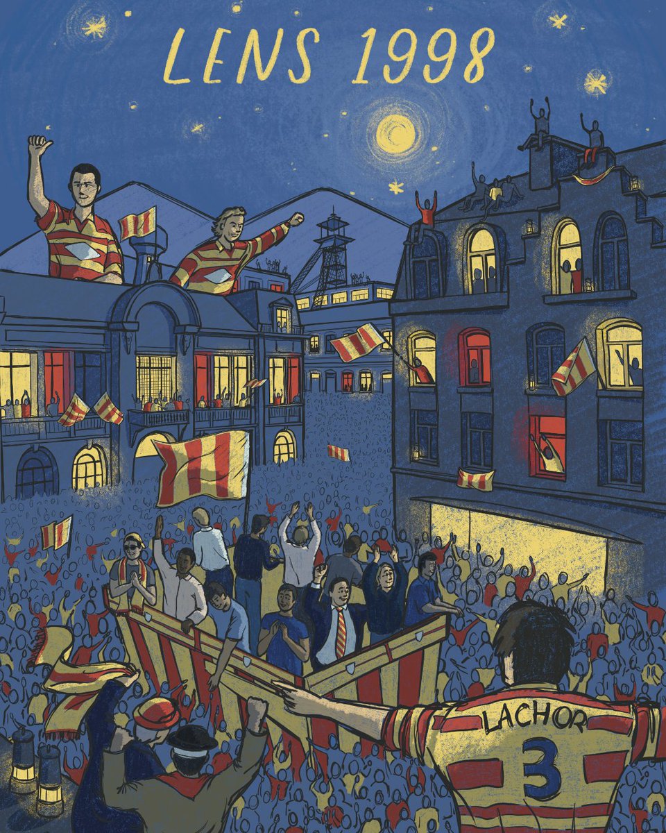 Une bande de 𝒄𝒐𝒑𝒂𝒊𝒏𝒔 réalise le rêve de milliers 𝒅'𝑨𝒓𝒕𝒆́𝒔𝒊𝒆𝒏𝒔 🏆

#FierDEtreLensois