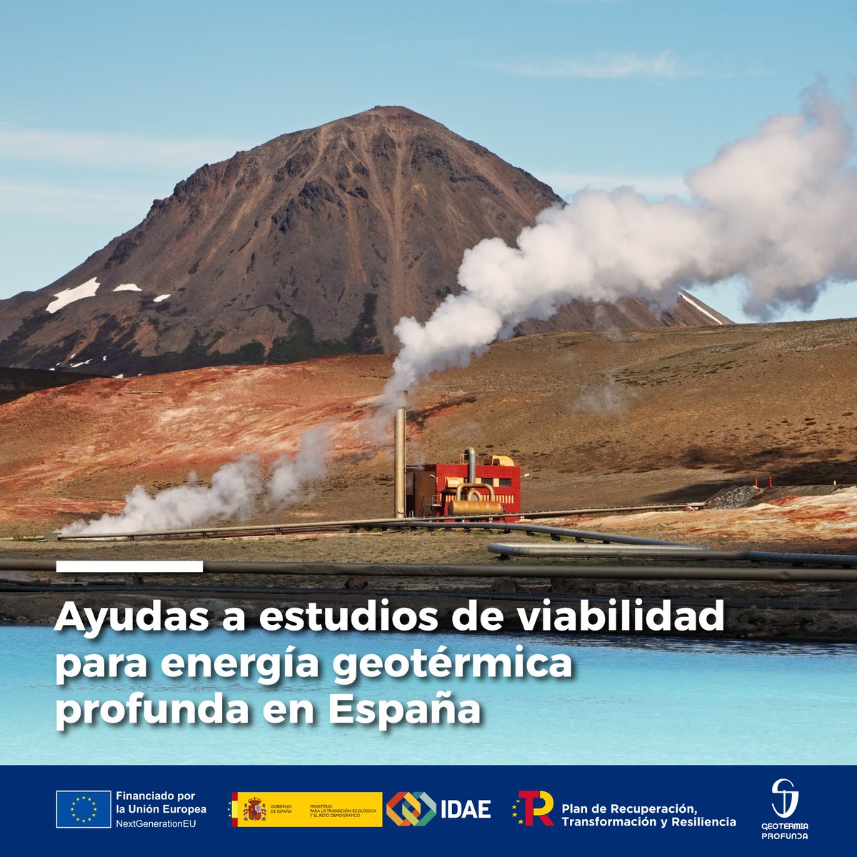 📢 Publicada la orden de bases de ayudas para estudios de viabilidad de energía geotérmica profunda en España

🎯 Permitirá analizar el potencial de varios emplazamientos

➡️ En el futuro permitirá realizar los primeros proyectos de explotación del país

🔗bit.ly/3NRELjF