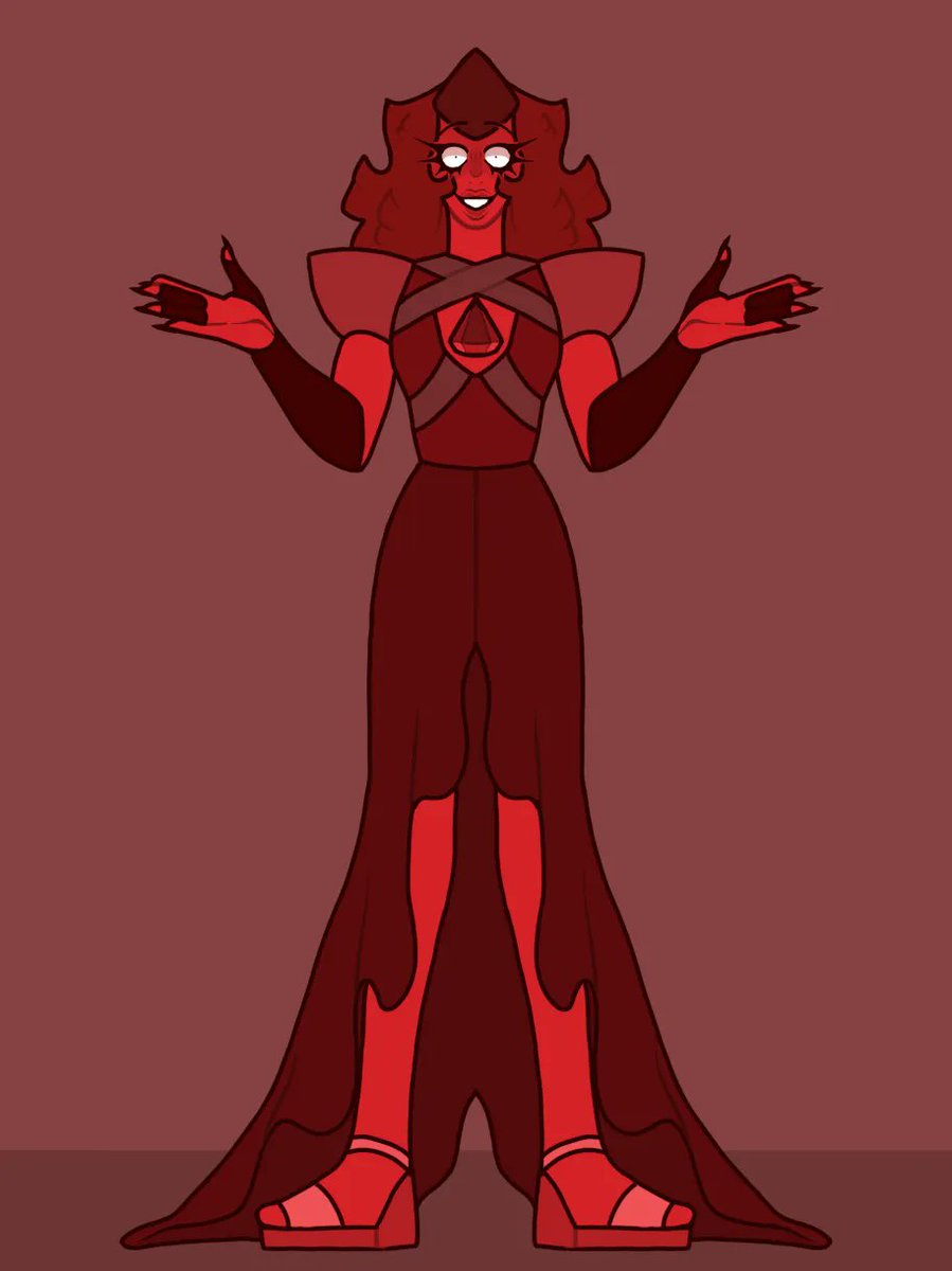 SolucaG's tweet photo. ❤️💎red diamond 💎❤️

#StevenUniverse #StevenUniverseOc #reddiamond #diamond https://t.co/fZ4gYBBURg