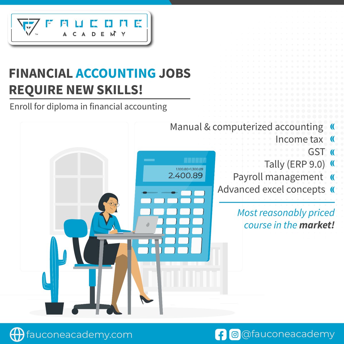 FauconeA's tweet photo. .

For more details,
1800 309 4377
https://t.co/khtCaR7iiB

#faucone #fauconeacademy #career #training #marketing #certificatecourses #business #businesscourses #chennai #placementtraining #academy #financialaccounting #newskills #accounting #incometax #payrollmanagement #excel https://t.co/rhJfs00GhY