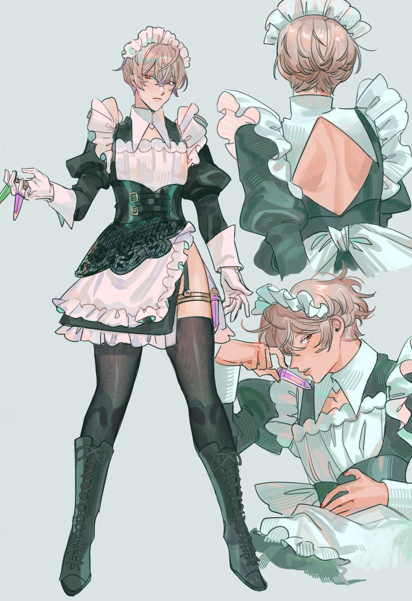 happy maid day part 1 with leo