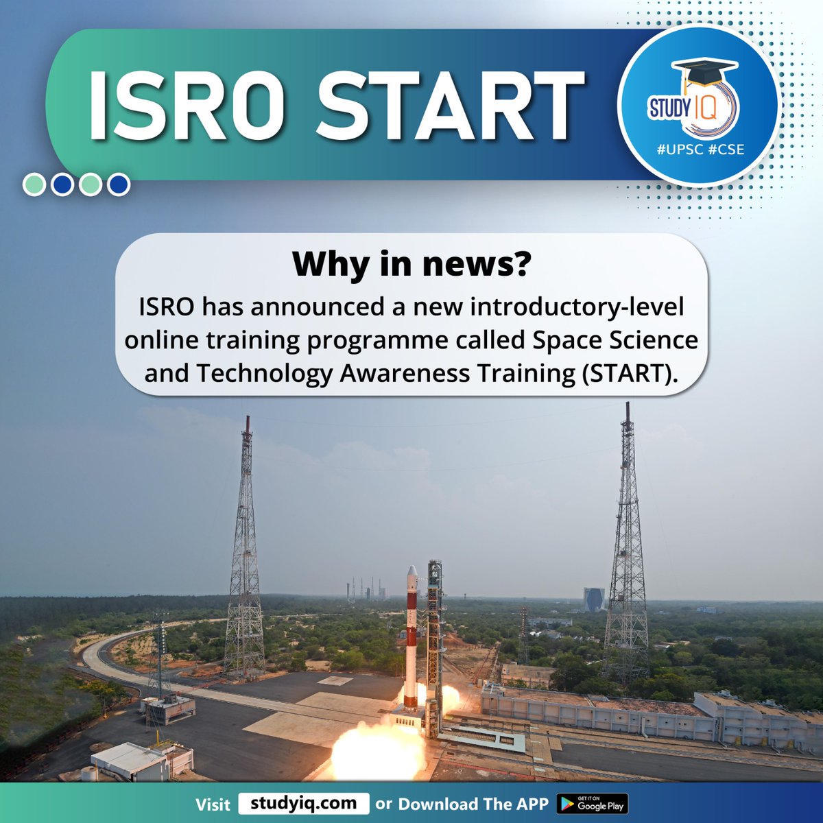 upsciq's tweet photo. ISRO START
#isrostart #isro #spacescience #technologyawarenesstraining #isrocentres #india #indianacademia #heliophysics #sun #earth #aeronomy #physicalsciences #indianstudents #spacescienceexplorationpragram #upsc #cse #ips #ias #space #whyinnews https://t.co/2sxSBl3FS1