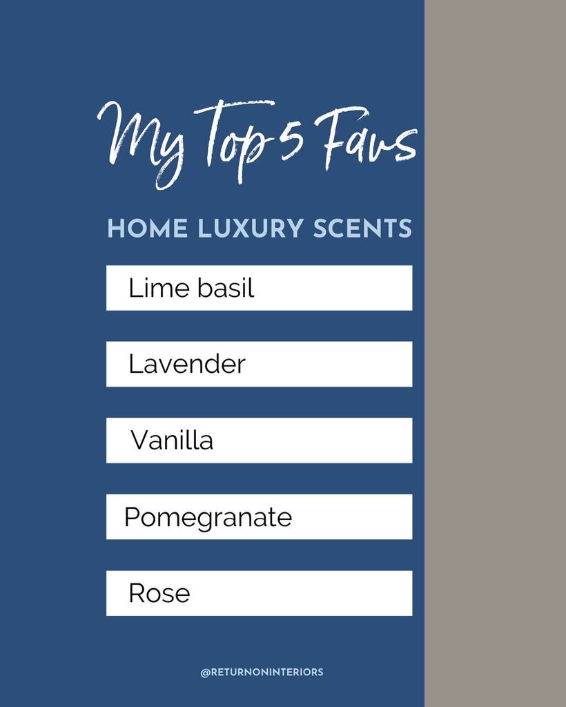 More and more scents are being used to relay a full sensory experience to clients and customers (in fact, there is an entire trend of “scent marketing” these days!)

I don’t know about you, but I absolutely love to incorporate scent in my client's home t… instagr.am/p/CsBD6pyN-2V/