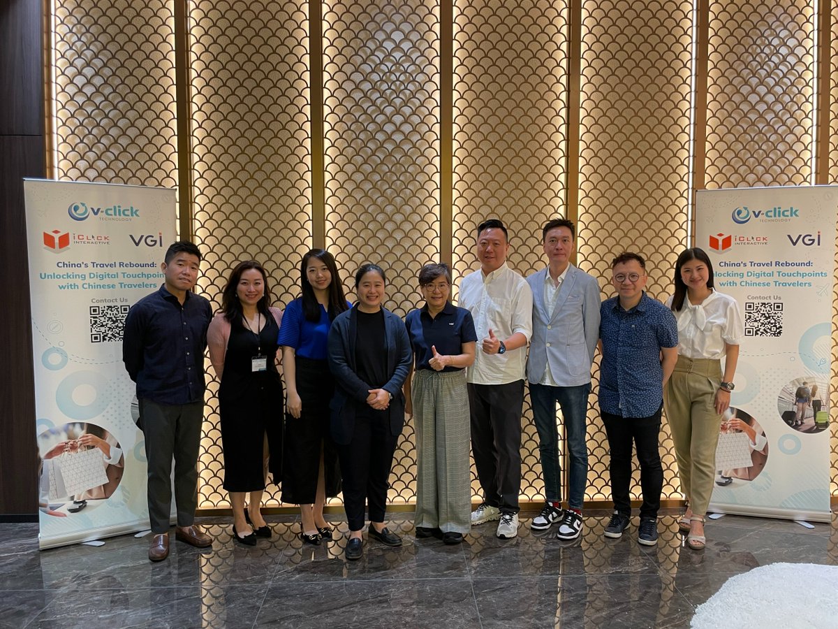 i_clickglobal's tweet photo. We are thrilled to announce that "China's Travel Rebound: Unlocking Digital Touchpoints with Chinese Travelers" conference was a remarkable success! Thanks to all guest speakers for sharing valuable insights on the latest trends and behaviors of Chinese travelers to Thailand. https://t.co/jVCio6uptA