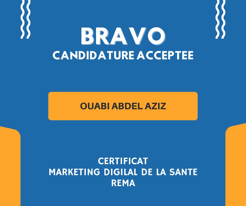 ToureAudrey4's tweet photo. Formation accréditée par l'agence américaine internationale de l'assurance qualité pour l'enseignement supérieur, sous le N°120598. Bientôt la cohorte démarre avec @rema_app. Rejoignez là. 1/2 https://t.co/km3PeN8GZ1
#REMA #formationcontinue #communauterema #formationmedicale https://t.co/BlEKNWKaEL