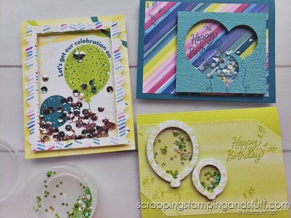 scrapstampstuff's tweet photo. Stampin Up Beautiful Balloons &amp; 3 Creative Shaker Cards https://t.co/9VbpsaaEfV #stampinup #cardmaking #handmadecards https://t.co/wZKXkROxLS