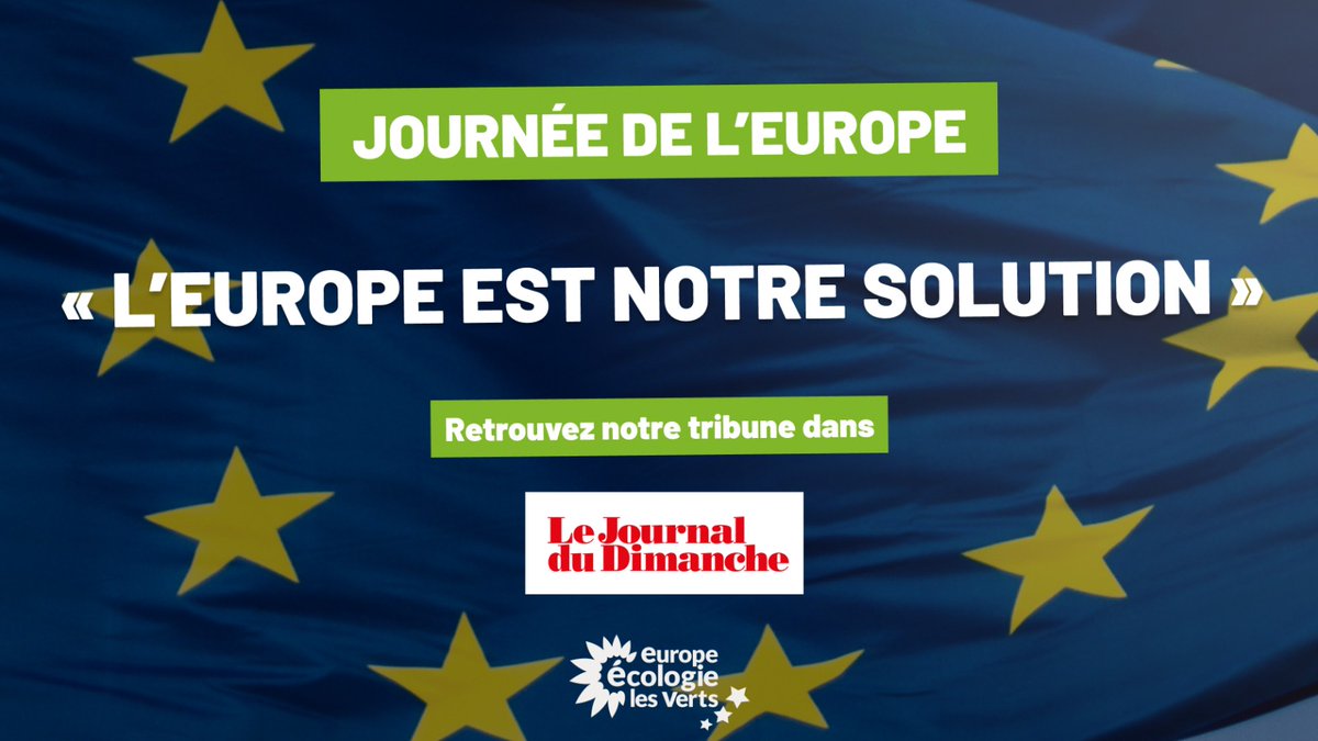 marinetondelier's tweet photo. 🇪🇺 En cette journée de l’Europe, nous, écologistes, réaffirmons notre engagement pour le fédéralisme, une défense commune européenne, et le renforcement de la démocratie supranationale.

Retrouvez notre tribune signée par + de 200 élu·es dans le @leJDD : https://t.co/4EgE8gXgpC https://t.co/MMFBLIUYLO