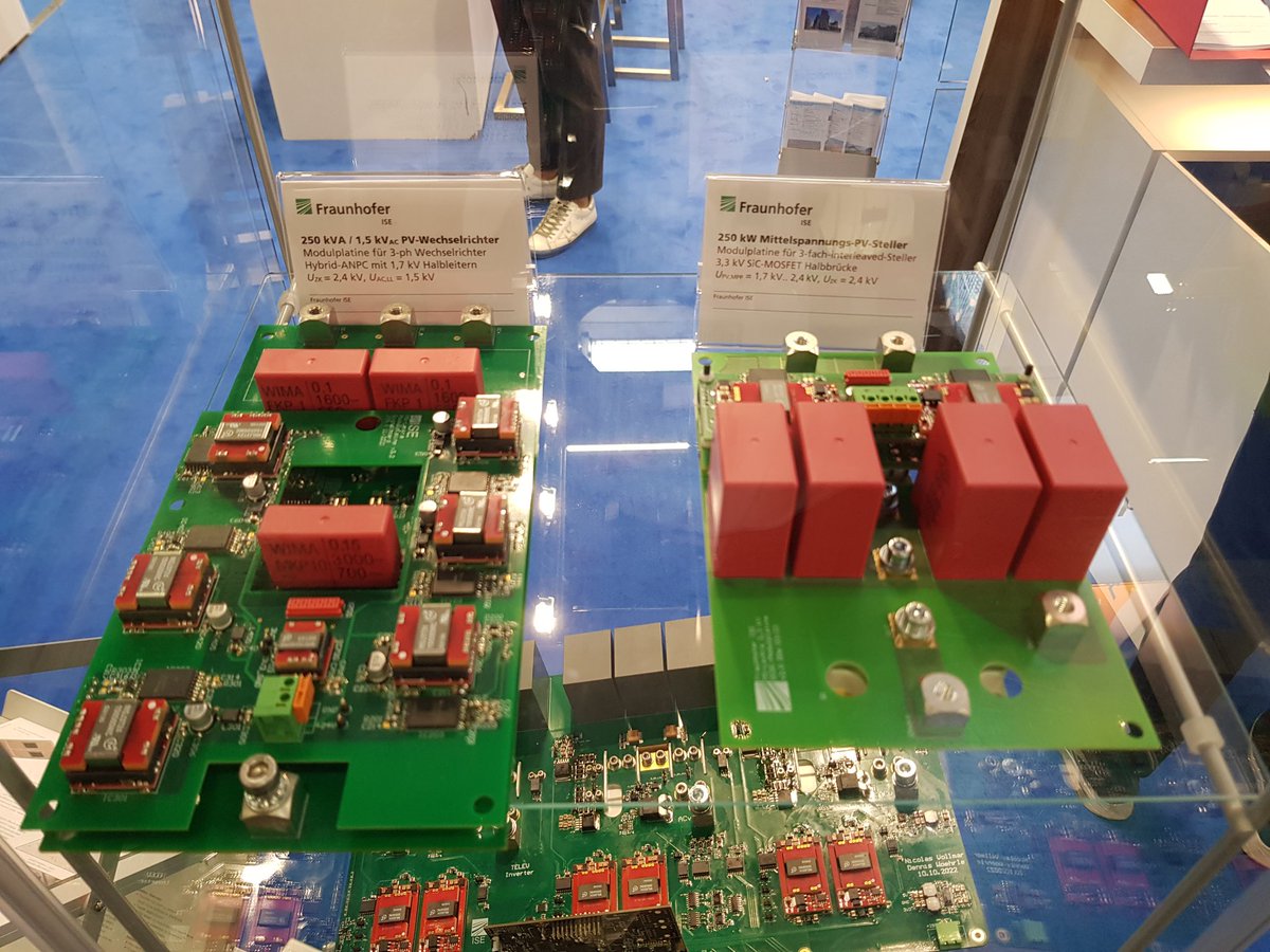 Ch_Schoener's tweet photo. Besuchen Sie das @FraunhoferISE auf der @pcimeurope am Gemeinschaftsstand der #ECPE 6-410.
Gerne diskutieren wir mit Ihnen die neuesten Trends der #Leistungselektronik mit #WideBandgap-Halbleiter für #Photovoltaik, #EMobility, #Ladeinfrastruktur, #Speichersystemen, #Luftfahrt https://t.co/yhMYasA9UR