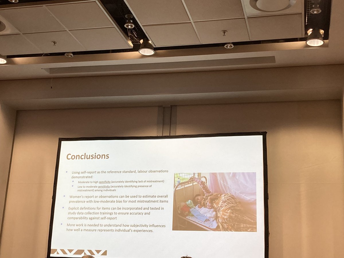 Communication and autonomy is key to #RespectfulMaternityCare  - Attending a session on #RMC in intrapartum settings in African countries! #IMNHC2023 #Together2023 @alignmnh @Jhpiego
