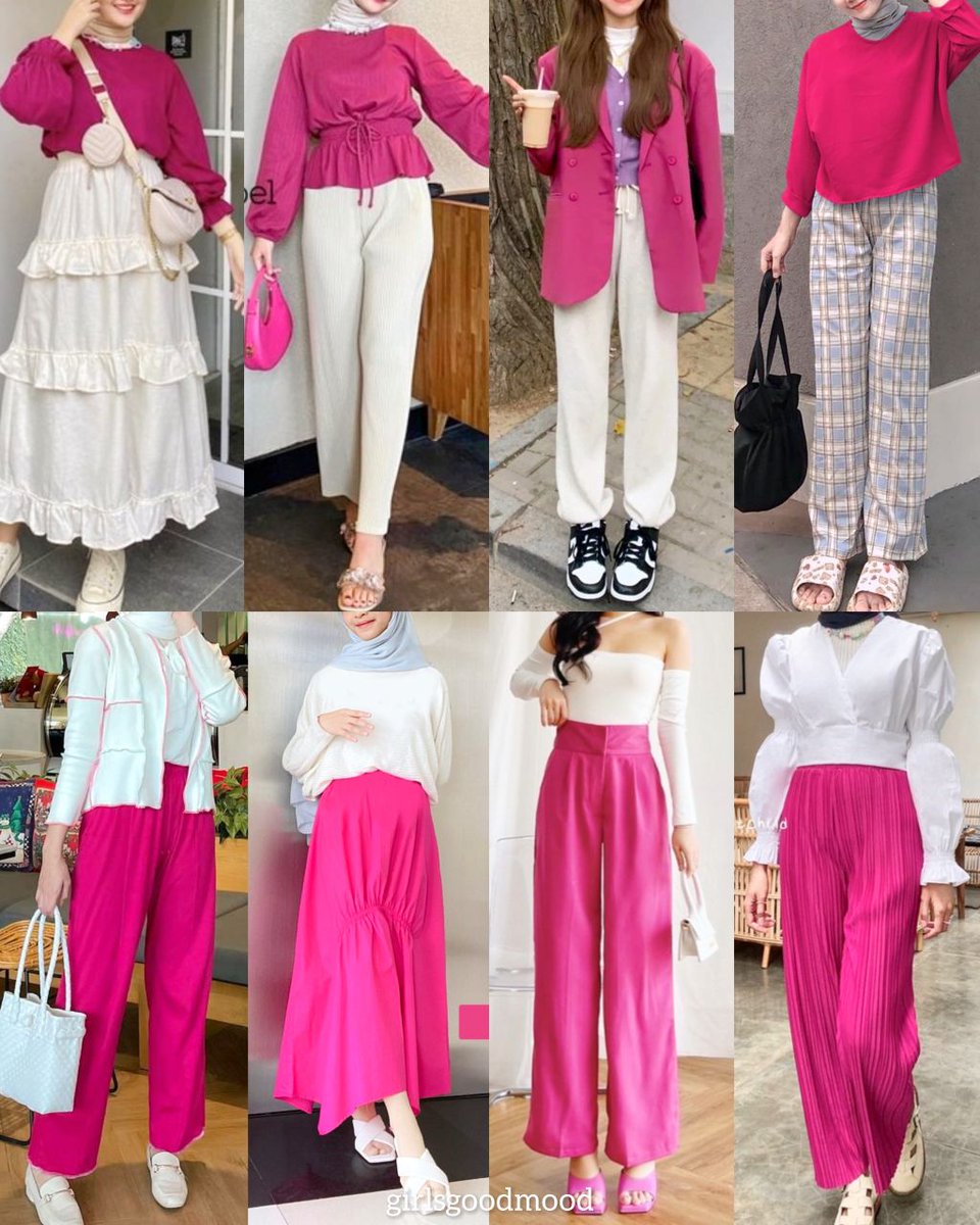 GirlsGoodMood's tweet photo. Fuschia Outfit Ideas

---  a thread https://t.co/JFcRQEmtEF