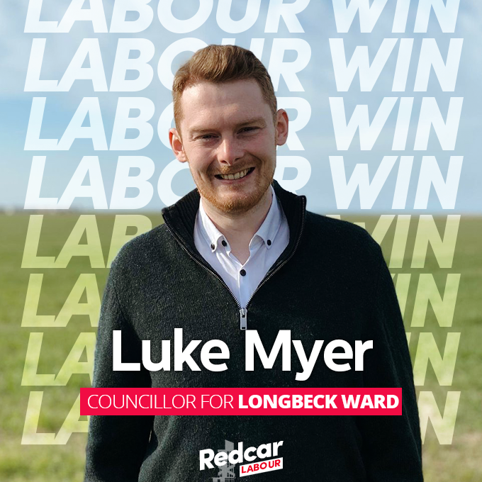 RCLabour's tweet photo. πΉ LABOUR WIN πΉ
@luke_myer tops the ballot in #Longbeck ward π https://t.co/tEbQVzfjuK