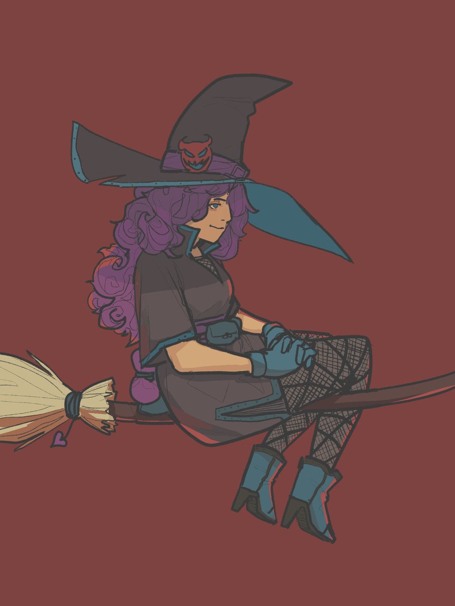 a witch commission for @komoxium_ :)))