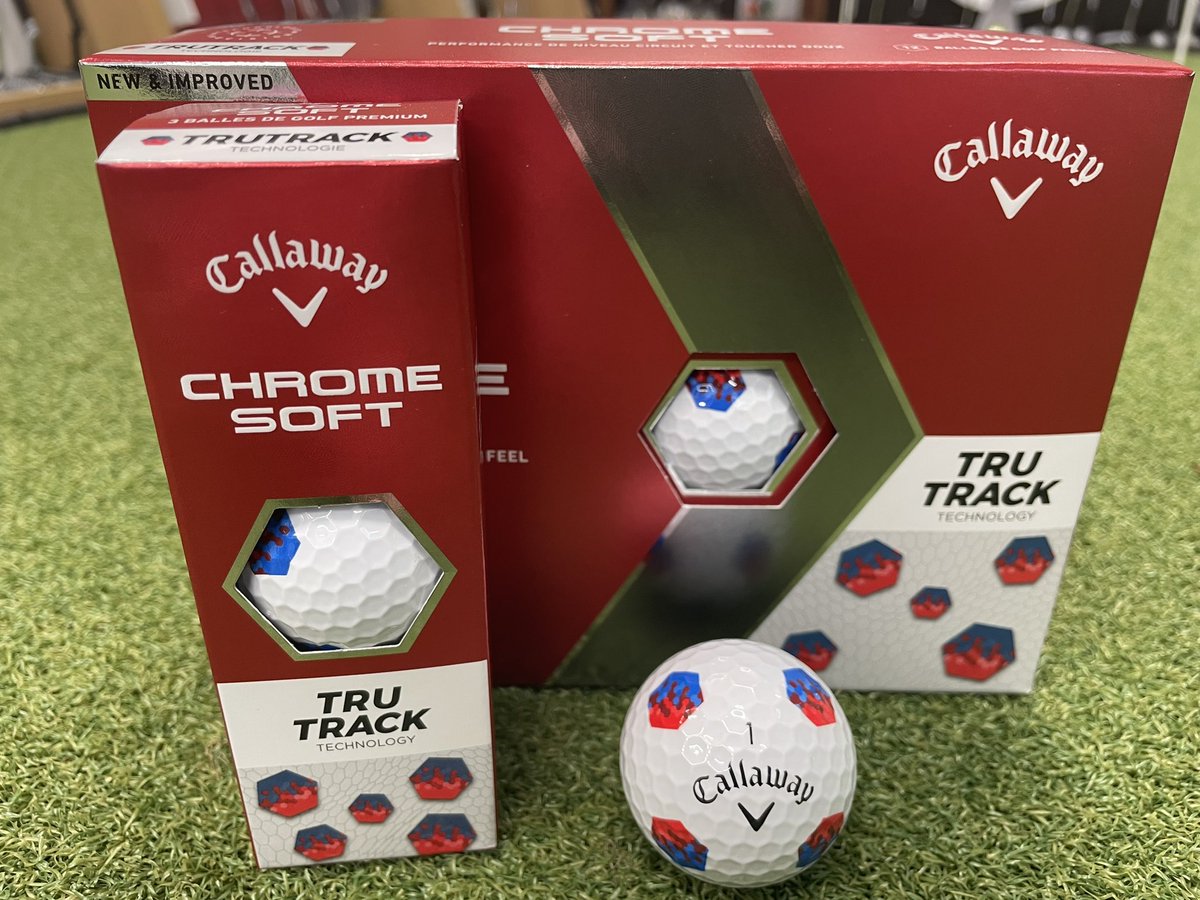 WragBarnProShop's tweet photo. New in today from @CallawayGolfEU is the TruTrack and 360 Triple Track in Chromesoft and 360 Fade ERC Soft. Drop by here at @WragBarn and take a look #golfballs #tripletrack #360fade #trutrack #golf #callaway #chromesoft #ercsoft https://t.co/dIbZ9j0hT5