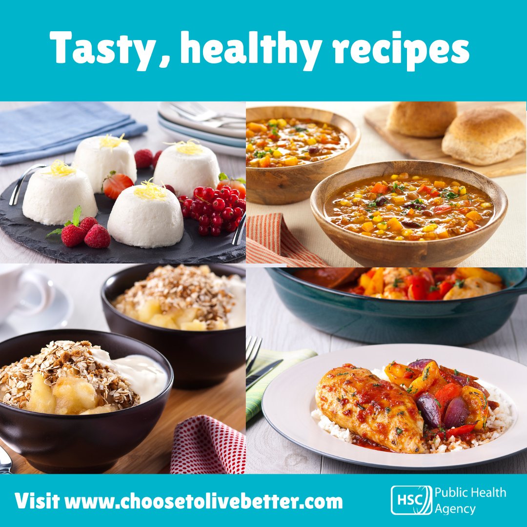 publichealthni's tweet photo. Not a whizz in the kitchen but want to eat better? We have tons of easy, quick and tasty recipes that can have you eating healthier in no time. Over 80 recipes for you to try – and you don’t need to be a superchef. https://t.co/YGNwFhEoXQ  #healthyrecipe #choosetolivebetter https://t.co/wAoDzJxLwv