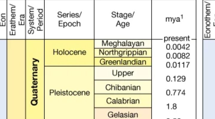 mcneilamandy's tweet photo. So after ng Meghalayan Age, eh kasunod na ang Alamanoian/Marcosian kasi Golden Age na. #Alamano #GeologicTimeScale https://t.co/H2kplO5l7r