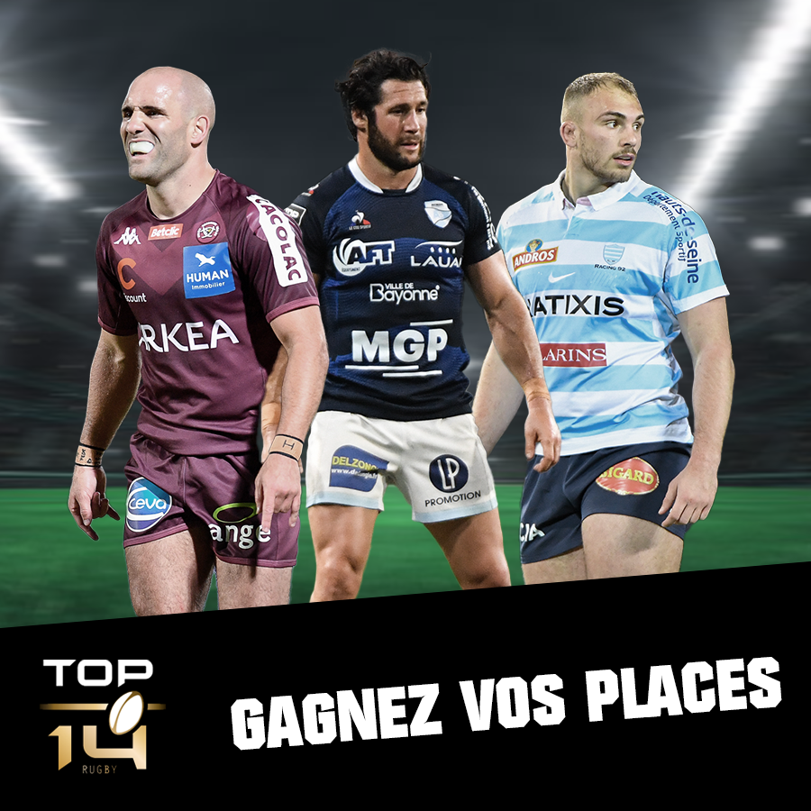 Moscato_Show's tweet photo. 🚨 GAGNEZ VOS PLACES DE TOP 14 pour : 

UBB – Pau, le samedi 13 mai à 17H00

Aviron Bayonnais – Clermont le samedi 13 mai à 17H00 

Racing 92 – RCT le samedi 13 mai à 21H05

🍀 RT + Follow et commente le match de ton choix ! https://t.co/G8jgwjFSZP