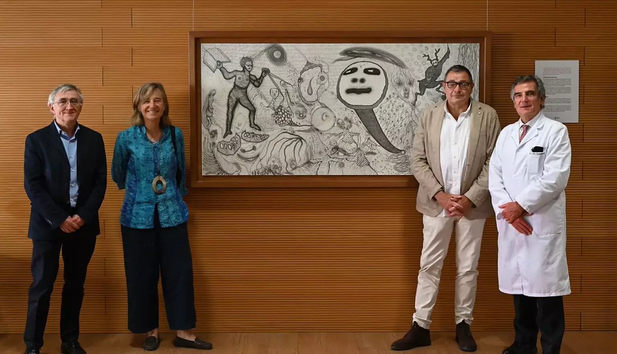 Hospital Clínic (@hospitalclinic) on Twitter photo 🔬🎨El #CLÍNIC-<a href="/idibaps/">IDIBAPS</a>, la <a href="/FundacioSunol/">Fundació Suñol</a> i la <a href="/FundGloriaSoler/">Fundació Glòria Soler</a> impulsen un projecte per unir art i ciència.
🗣️ La iniciativa pretén trencar estereotips i visibilitzar que la #ciència constitueix la base de nombroses obres artístiques.
➕ info 👉 bit.ly/41nj91w 🔬🎨El #CLÍNIC-<a href="/idibaps/">IDIBAPS</a>, la <a href="/FundacioSunol/">Fundació Suñol</a> i la <a href="/FundGloriaSoler/">Fundació Glòria Soler</a> impulsen un projecte per unir art i ciència.
🗣️ La iniciativa pretén trencar estereotips i visibilitzar que la #ciència constitueix la base de nombroses obres artístiques.
➕ info 👉 bit.ly/41nj91w