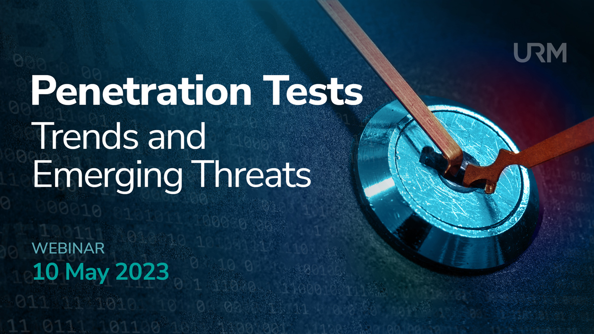 URMConsulting's tweet image. On 10 May 2023, #URM will be delivering a free webinar where we will be identifying key and emerging vulnerabilities we are seeing across the various types of penetration tests.    Register here: urmconsulting.com/event/penetrat… #penetrationtest #cybersecurity #ITinfrastructure #IT