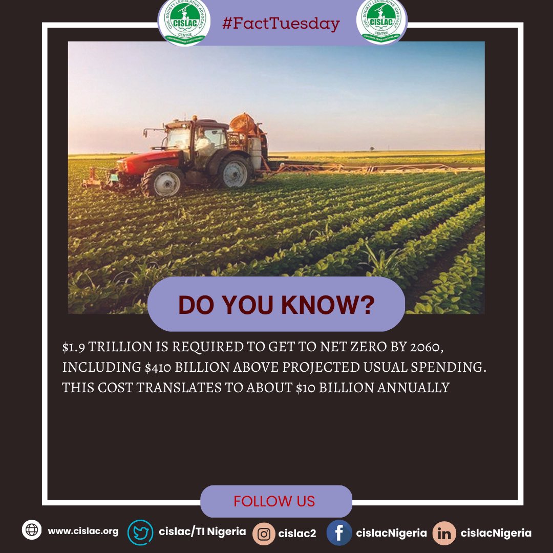cislacnigeria's tweet image. #Tuesdayfact
#dailyfacts
#agriculture
#cislac