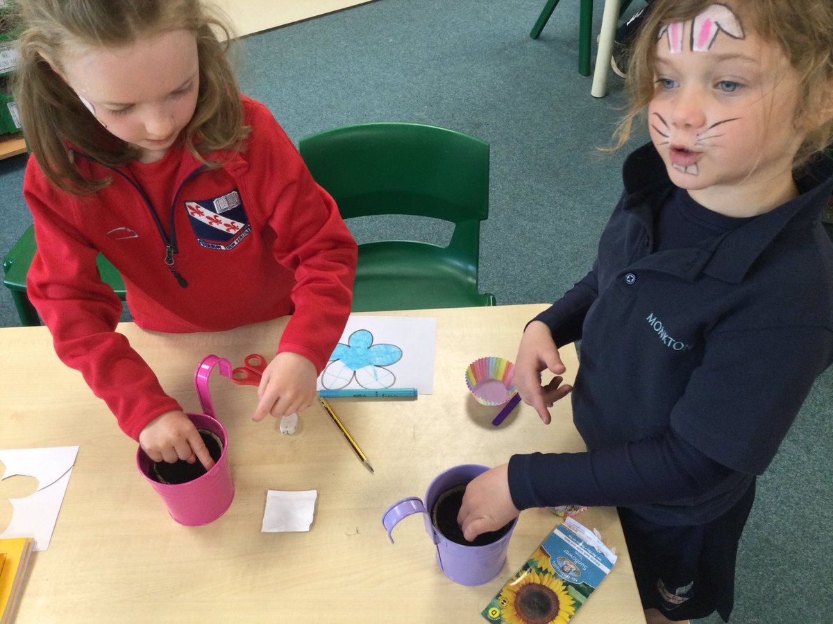 MonktonYear1's tweet photo. Plant a tiny seed and watch it grow, grow, grow! #WildMonkton https://t.co/CvoO7y32Vc