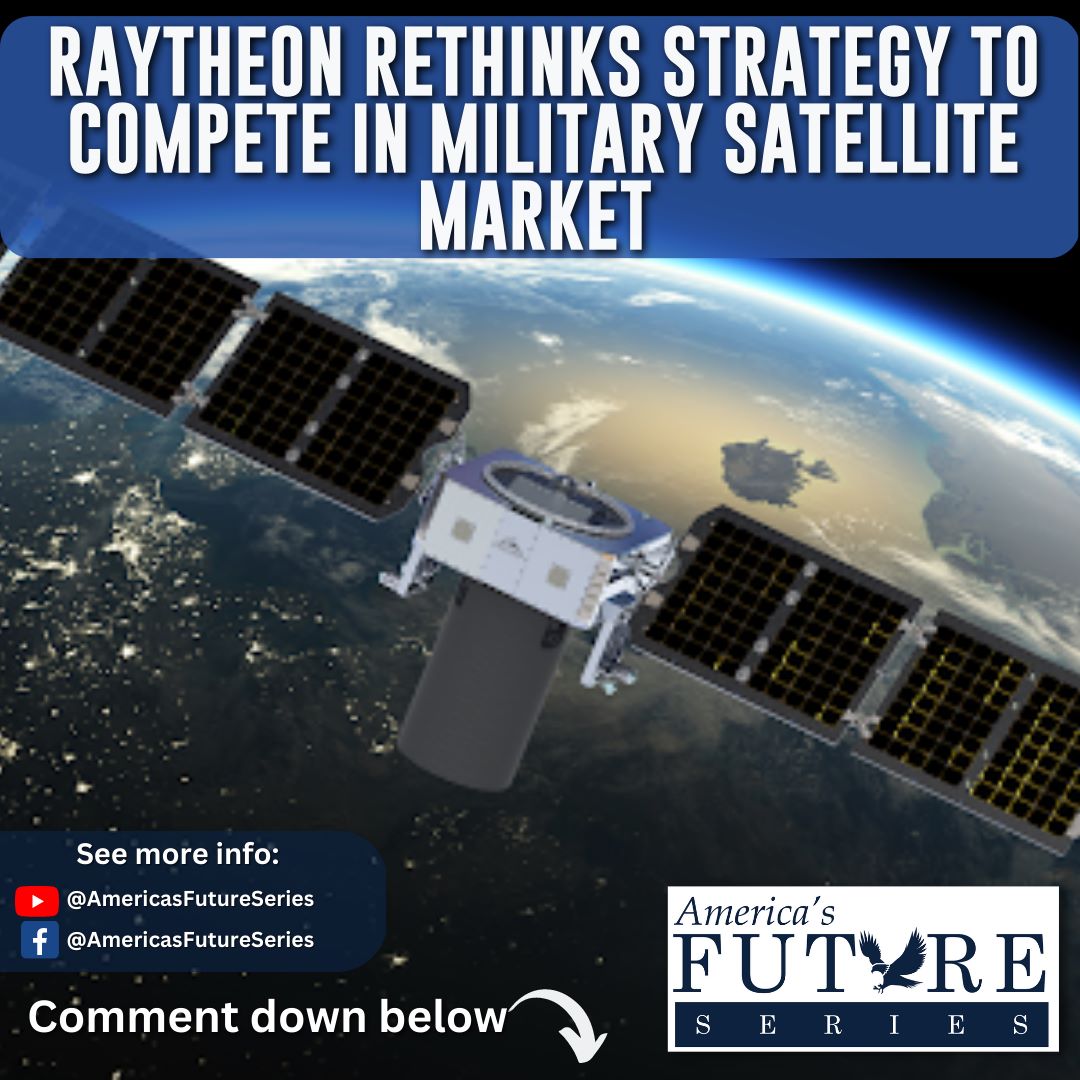 Raytheon is changing its strategy to compete in the military satellite market. Want to read more? Check out the link to the full article in the comment section. #Raytheon #SpaceDevelopmentAgency #SatelliteMarket #BlueCanyonTechnologies #SEAKREngineering