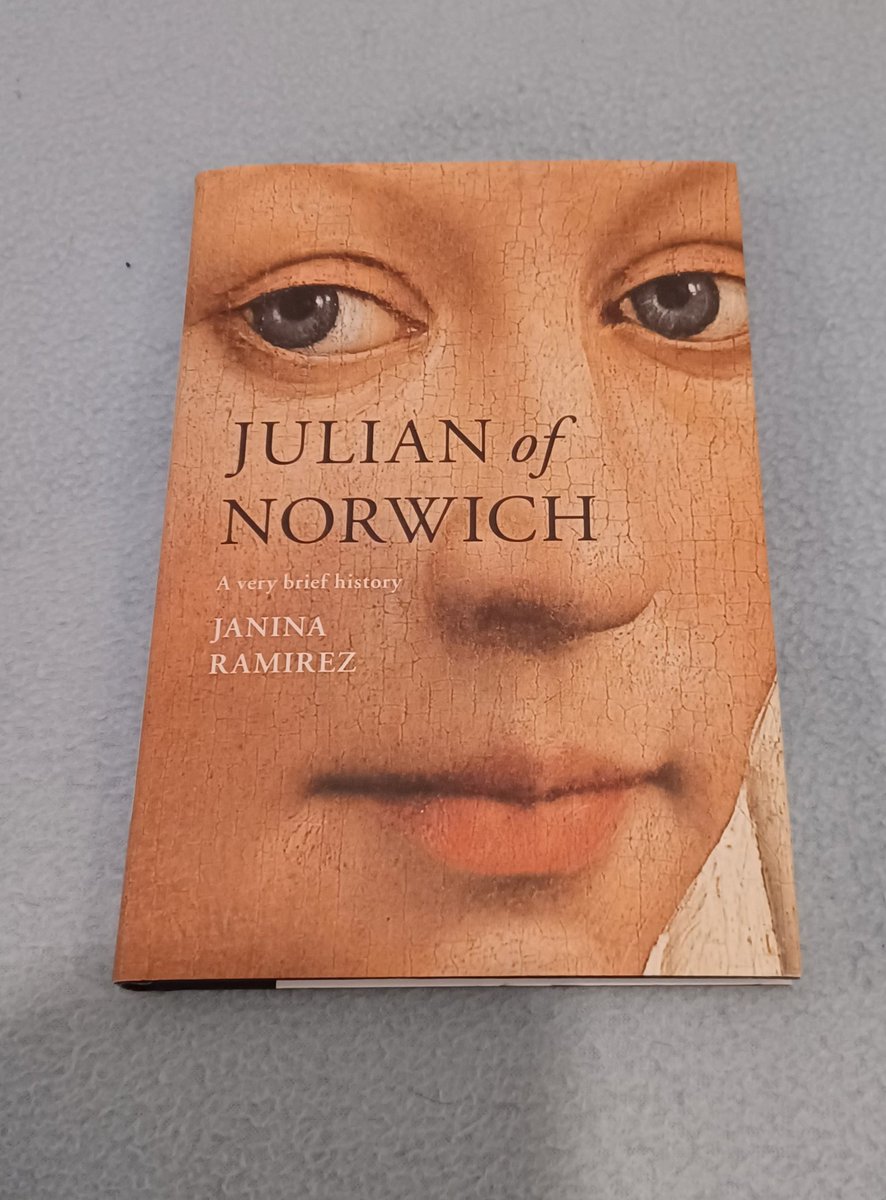 suefernott's tweet photo. @RevDaniel @The_Parishioner Adored this book by the wonderful @DrJaninaRamirez, and her TV programme "The Search for the Lost Manuscript: Julian of Norwich" was enthralling too 💜 https://t.co/eES597t04p