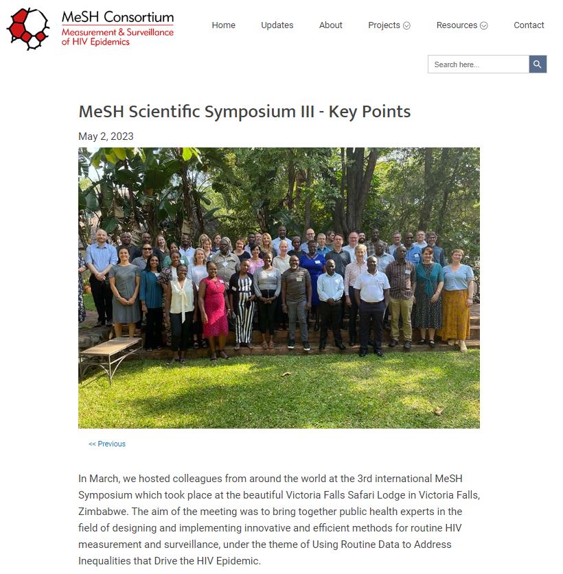 Our #MeSHSymposium2023 happened in March, but we can't stop thinking about the incredible experience it was! Check out the post on our website for key points that came from our fruitful 3 days of presentations & discussions ⬇️ Full report coming soon... mesh-consortium.org.uk/mesh-scientifi…