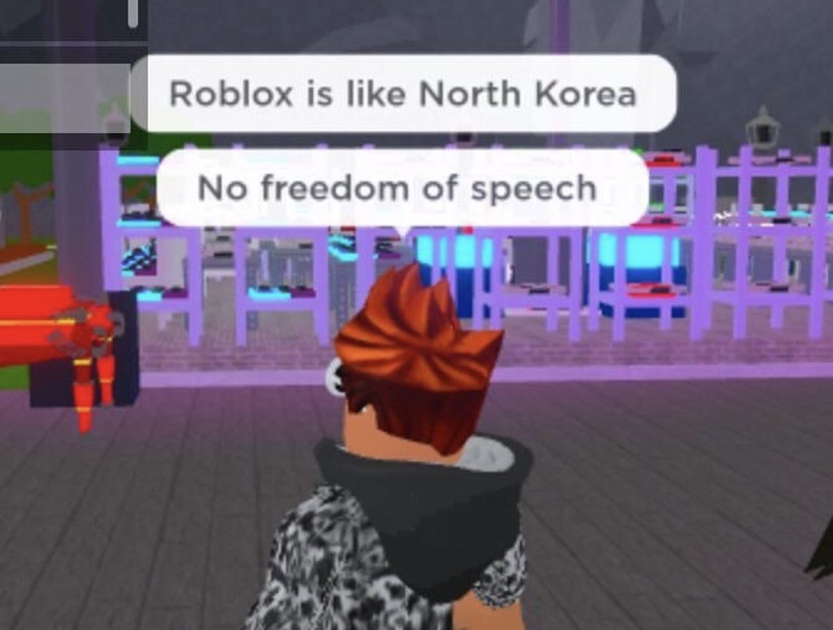 EmirattiRBX's tweet image. the roblox chat filter is really like that tho