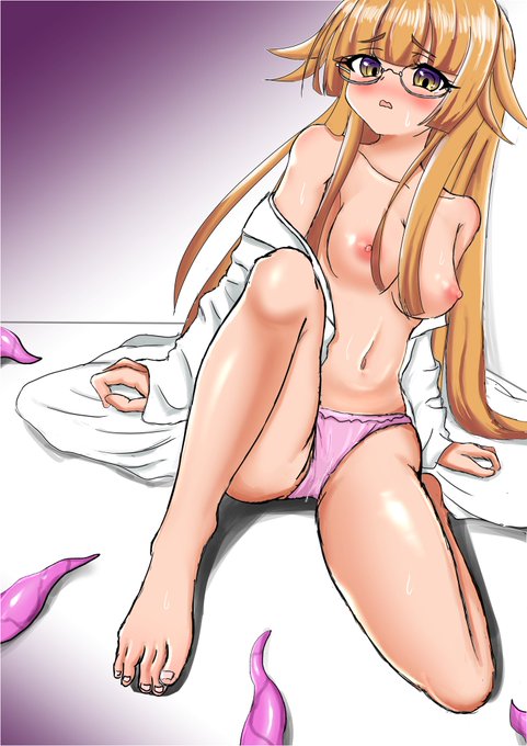 こちらは代わりにリハビリとして描いた、謎シチュエーションの百合先生のラクガキです.... 