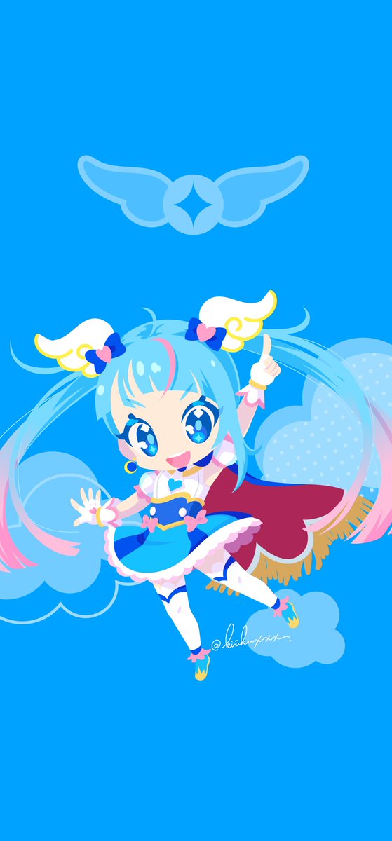 きりく on Twitter "キュアスカイ🩵🪽"