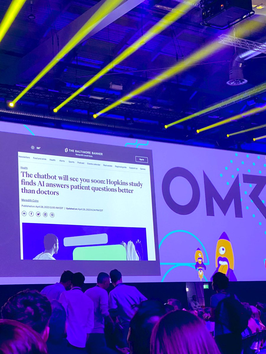 Können wir KI vertrauen? Fragen Sie nicht mehr Ihren Arzt oder Apotheker… #OMR23 #KIDocs <a href="/JonasAndrulis/">Jonas Andrulis</a>