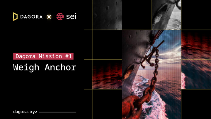 Ahoy Seilorssss ⛵
It’s time to weigh the ⚓️  with #Dagora ⚱️

Let’s start off the mission #1: Weigh Anchor on <a href="/SeiNetwork/">Sei</a> 🚀

This will be included in the #SeiMission 👇