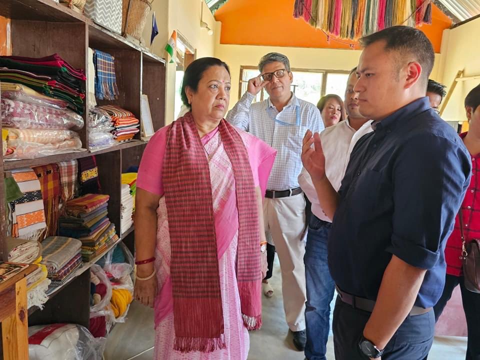 Visited the 'Eri Silk' cluster at Ri-Bhoi, Meghalaya.

Happy to learn intricate details of the 'Natural Dyeing' process.

Natural Dyeing involves a series of high precision and complex steps to bring out the adequate conditions for textiles to absorb and retain dye.