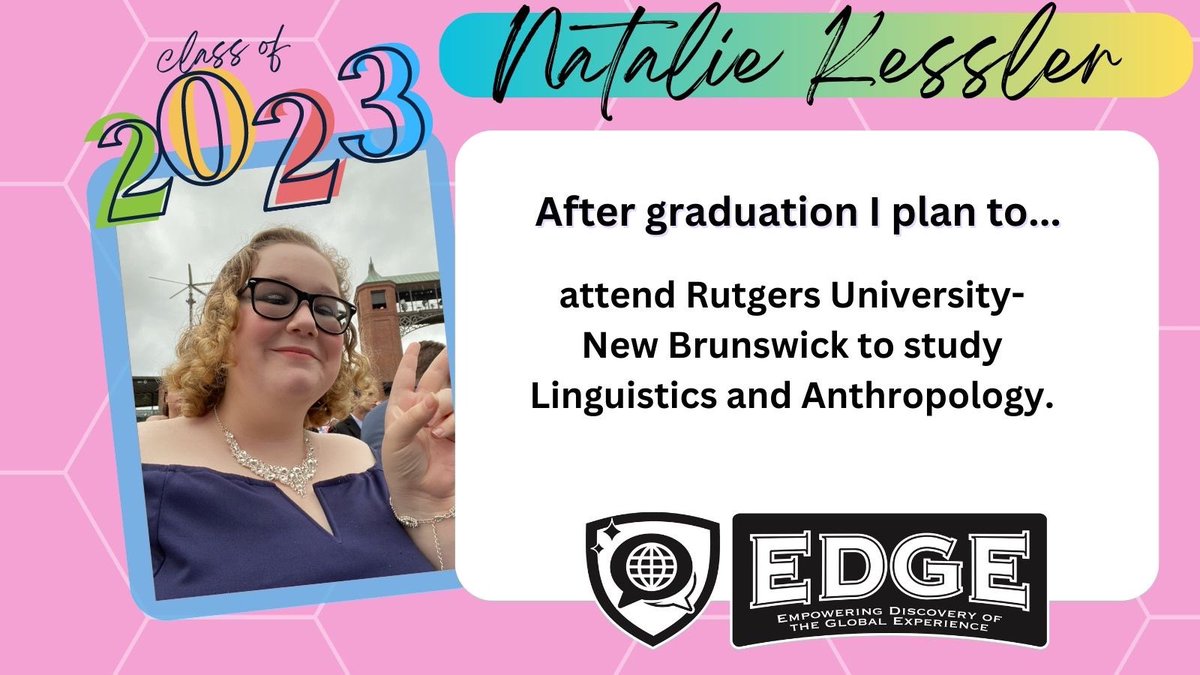 Congratulations, Natalie!