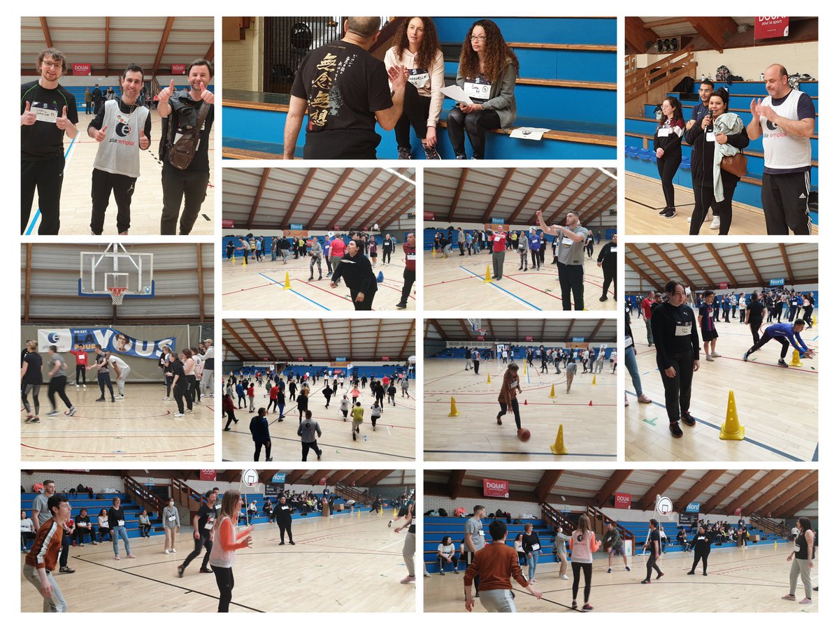 🏀 CARTON PLEIN POUR LE STADE VERS L'EMPLOI !!! 🏀
Au terme d'une matinée d'activités sur le thème du basket, ce sont 10 entreprises cachées parmis les participants qui reçoivent une centaine de demandeurs d'emploi une fois l'anonymat levé. 👌
#recruterautrement