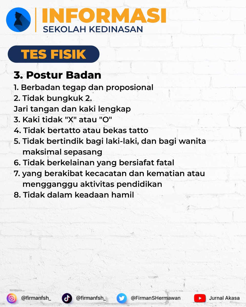 FirmanSHermawan's tweet photo. Tes KESEHATAN itu sangat ketat banget. Aalah satu tahap yang paling banyak mengugurkan.

Jadi selalu jaga kesehatan kalian sampai kapanpun yaa 👌

#jurnalakasa #sipencatar2023 #sekolahkedinasan #sipencatar https://t.co/U8wg5w7C8X