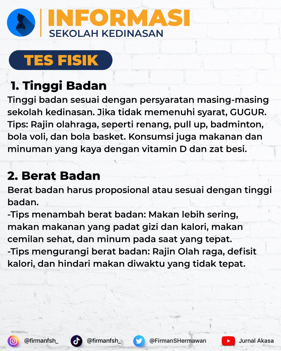 FirmanSHermawan's tweet photo. Tes KESEHATAN itu sangat ketat banget. Aalah satu tahap yang paling banyak mengugurkan.

Jadi selalu jaga kesehatan kalian sampai kapanpun yaa 👌

#jurnalakasa #sipencatar2023 #sekolahkedinasan #sipencatar https://t.co/U8wg5w7C8X