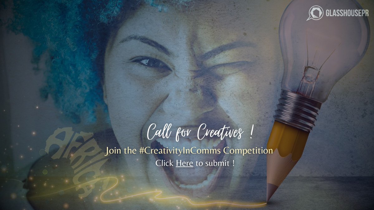 Sesyline_KE's tweet photo. All Creative Designers and Writers make sure you enter the competition. Join through https://t.co/ZfLx6ylE58 and submit your creative design or written materials.
#CreativityInComms https://t.co/YHzNGRMYnq