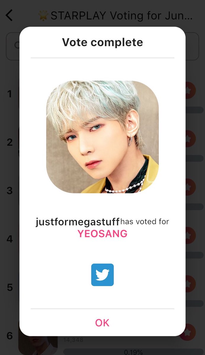 I’ll go collect for final mass vote later! #ATEEZ #yeosang #에이티즈