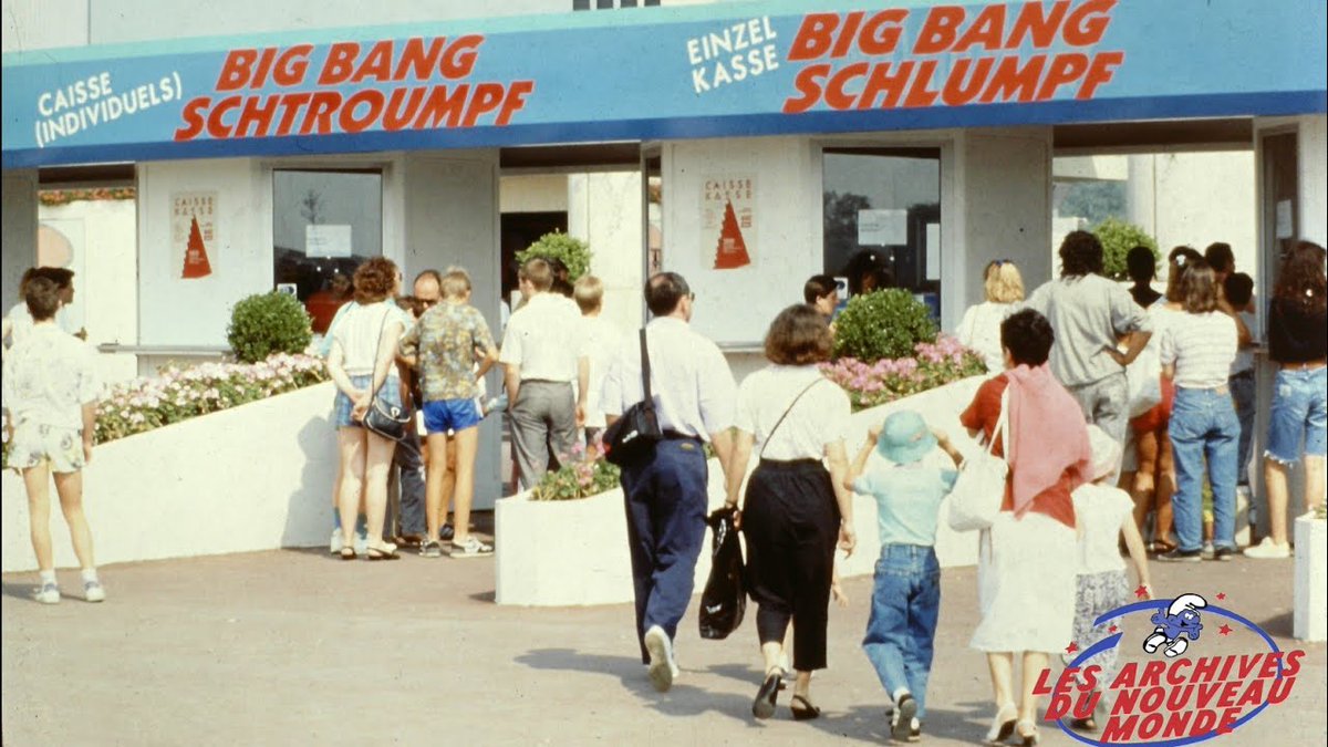 60708090📼🎙️ On Twitter 🎢🎡 C était Il Y A 34 Ans Le 9 Mai 1989 Le Premier Parc D Attraction à