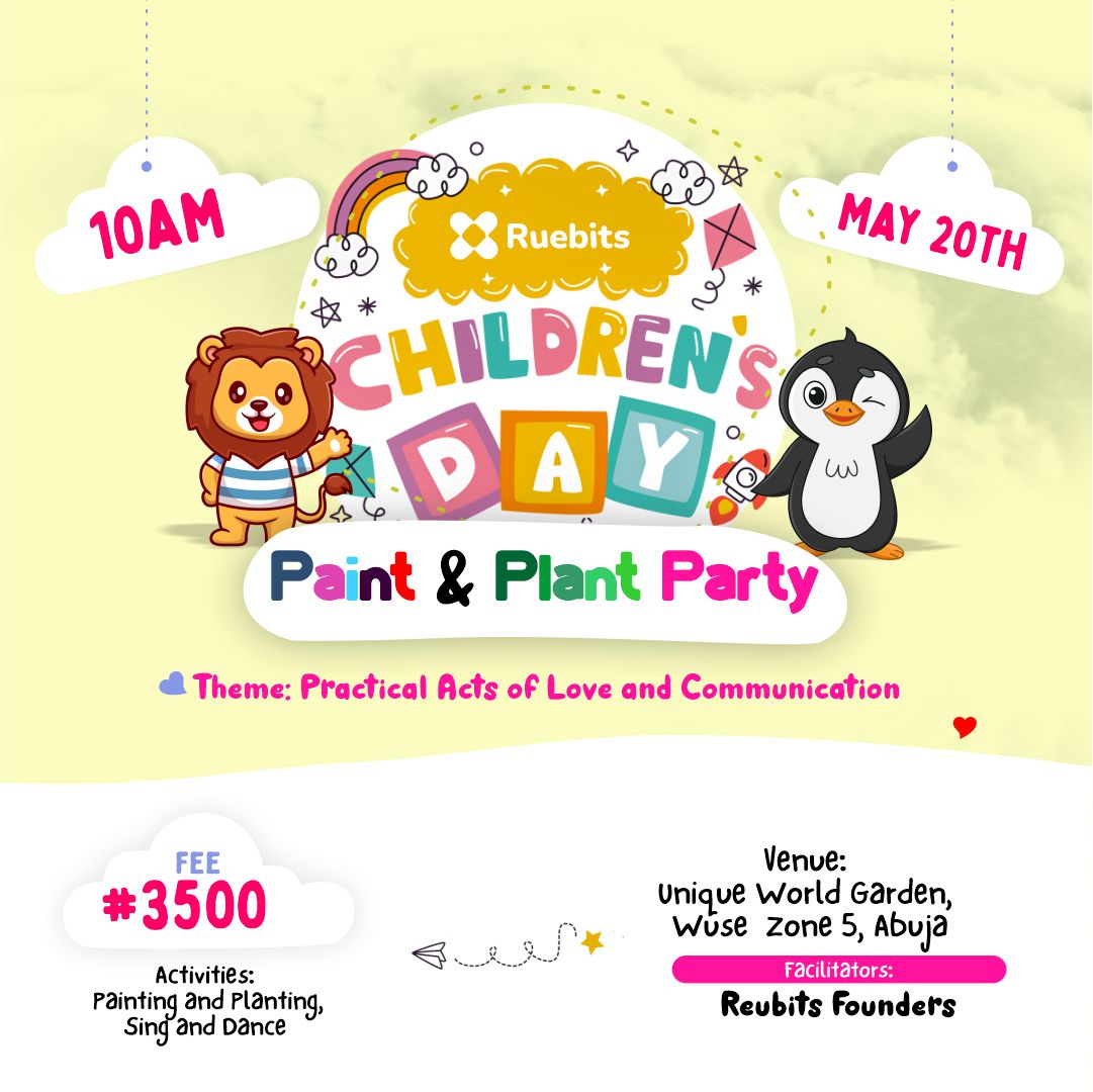 ruebits's tweet photo. Registeration is now open for our first ever Paint and Plant!🎉

Register your child at 3500 per child, includes one canvas, plant pot and they can go home with their canvases. 

10AM ~ May 20th

Dm to register your child https://t.co/2EvfcDMsAh