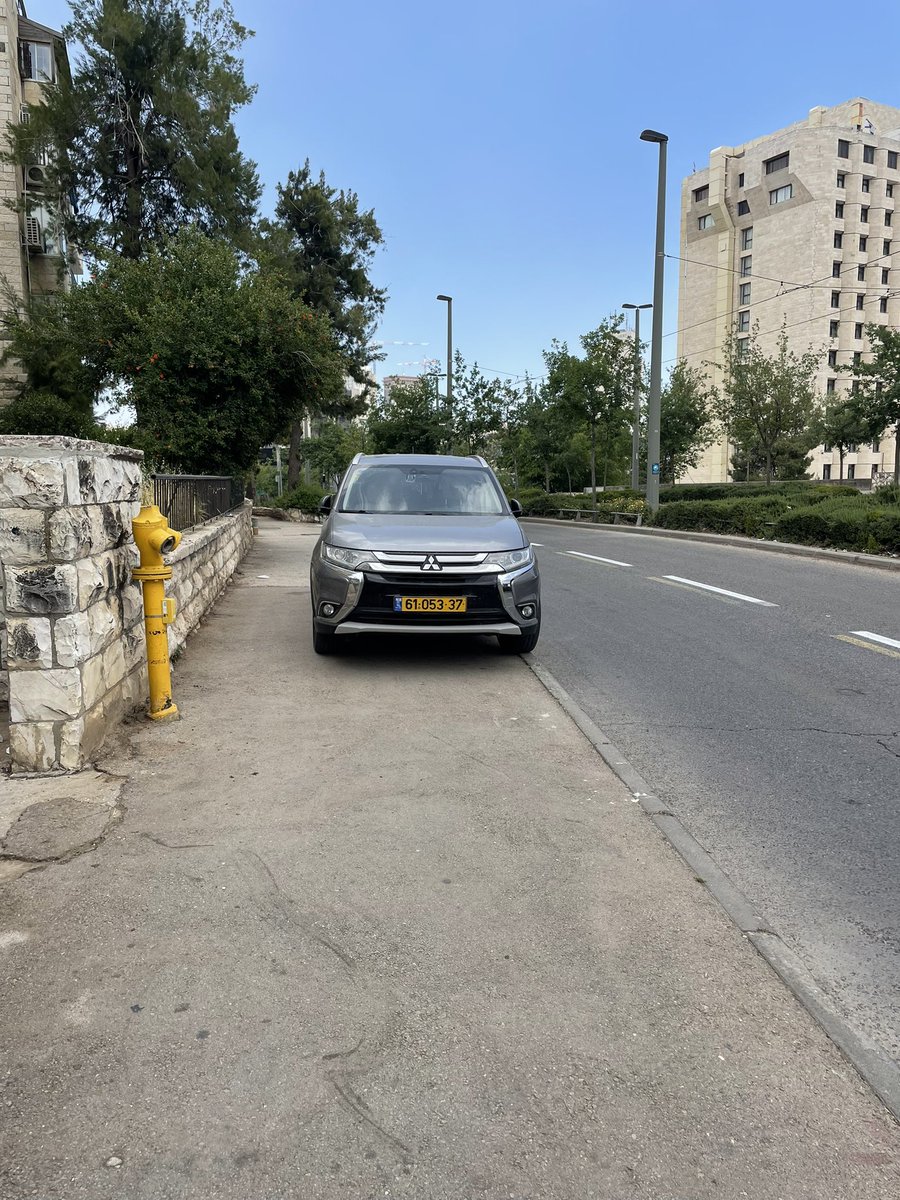 הייתי צריך להגיע היום מבית הכרם לתחנה המרכזית. במקום לקחת רכבת קלה, הלכתי ברגל. למה לא בעצם? מזג אוויר טוב, רחוב ראשי עם מדרכות. 

הסכמתי לשמור על ההסכם החברתי והחוקי במדינת ישראל: אני לא אלך באמצע הכביש, והמכוניות בתמורה לא יחנו על המדרכה שלי.

התוצאה? מפח נפש.

#פידתחבורה